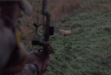 Photo of Nolan from “Comin’ In Hot” Makes a Slow Motion Shot on a Coyote with a Bow