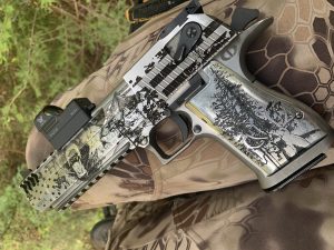 Custom Engraving Desert Eagle .429 by Outlaw Ordnance - CarbonTV