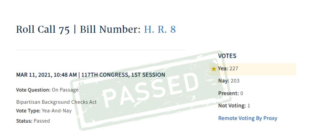 H.R. 8 - Voting Status - CarbonTV Blog