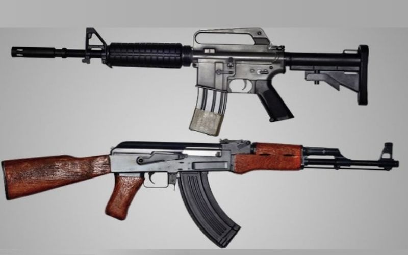 AR15 vs. Ak47 - CarbonTV