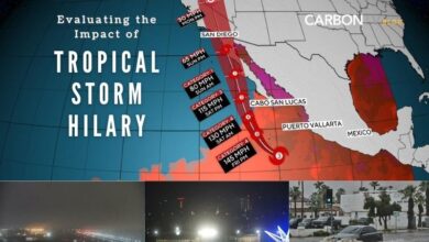 Tropical Storm Hilary - CarbonTV Blog