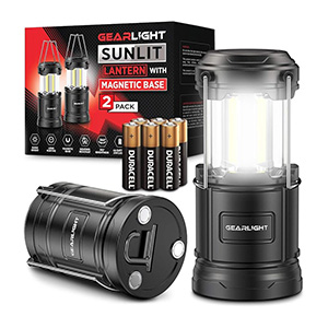 GearLight LED Lantern 2-Pack